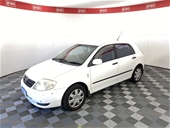 Unreserved 2003 Toyota Corolla Ascent Seca ZZE123R Automatic