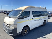 Unreserved 2013 Toyota Hiace Commuter KDH223R T/Dsl Auto