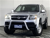 Unreserved 2009 Holden Colorado LX (4x4) RC T/D Man Dual Cab
