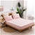 Dreamaker cotton Jersey fitted sheet Queen Bed Pink