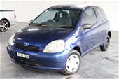 Unreserved 2000 Toyota Echo NCP10R Automatic Hatchback