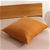 Natural Home 100% European Flax Linen Euro Pillowcase RUST