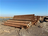 Large Quantity of Steel Pipe - 350mm D x 5.8m Lengths - EOI