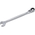SIDCHROME 5/8`` Geared Combo Spanner with Reversible Wrench and Anti-Slip D