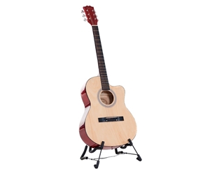 Karrera Acoustic Cutaway 40in Guitar - N
