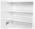 21 Pairs Shoe Cabinet Rack Storage Organiser - 80 x 30 x 90cm - White
