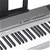 Karrera 88 Keys Electronic Keyboard Piano with Stand Silver