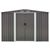 Garden Shed Spire Roof 6ft x 8ft Outdoor Storage Shelter - Grey