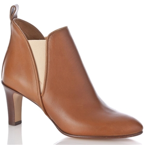 Chloé Women's Tan Leather Ankle Boots 7c