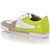 Jil Sander Women's White/Green Leather Panel Trainers