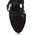 Dolce & Gabbana Women's Black Suede Crossover Strap Shoes12 cm