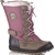Timberland Girl's Grey/Purple Mukluk Snow Boots