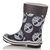 Timberland Girl's Navy/White All Over Logo Wellington Boots