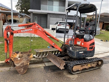 2014 Kubota U17-3 Mini Excavator