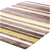 Stylish Stripe Rug Brown Green 280x190cm