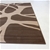 Abstract Modern Rug Brown Beige 230x160cm