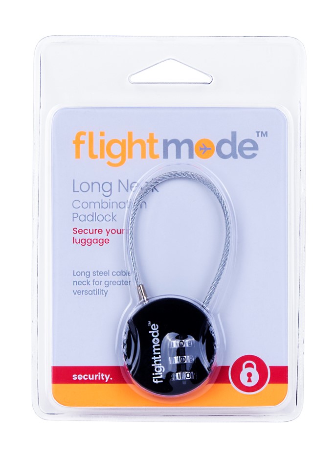 Long Neck Combination Padlock Suitcase Travel Luggage Trip Lock for Baggage