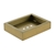 Brushed Yellow Gold Square Soap Dish