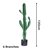 SOGA 120cm Artificial Indoor Cactus Tree Fake Plant Simulation 6 Heads
