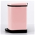 SOGA 4X Foot Pedal SS Rubbish Recycling Garbage Waste Trash Bin 10L U Pink