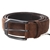CINTURA Mens Suede Belt, Size 110, RRP $165, Colour: Brown, Made In Italy.
