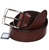 ANDERSONS Mens Leather Belt, Size 34``, RRP $145, Colour: Brown Pattern, Ma