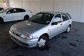Unreserved 1997 Nissan Pulsar LX N15 Automatic Hatchback