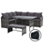 Gardeon Outdoor Furniture Dining Sofa Set Wicker 8 Seater Cover Mixed Grey