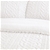 Dreamaker Teddy Fleece Pinsonic Quilted Quilt Cover Set Queen Bed Cream