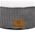 Charlie's Snookie Hooded Pet Bed in Corncob Small Grey