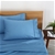 Natural Home Organic Cotton Sheet Set Single Bed NIAGARA BLUE