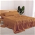 Natural Home 100% European Flax Linen Sheet Set - Rust - King Bed