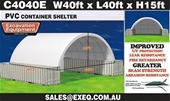 2021 Unused Container Shelters - Perth