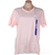 LE COQ SPORTIF Women's Paulie Tee, Size M, 100% Cotton, Pale Pink. Buyers N