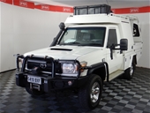 2014 Toyota Landcruiser Workmate T/D Manual Cab Chassis