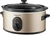 KAMBROOK Slow Cooker, 4.5L, Colour: Champagne. Buyers Note - Discount Freig