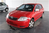 Unreserved 2003 Toyota Corolla Ascent ZZE122R Automatic