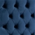 King Size Bedframe Velvet Upholstery Deep Blue Colour Tufted Headboard