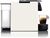 DE'LONGHI Essenza Mini Coffee Machine, Includes Coffee Pods, Colour: White.