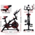 Spin Exercise Bike Fitness Home Workout Gym Machine Phone Holder Black