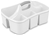 STERILITE Divided Ultra Caddy, White. Buyers Note - Discount Freight Rates