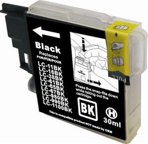 LC38 / LC67 Black Compatible Inkjet Cart