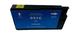 HP 951XL Cyan Compatible Cartridge with 