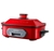 MORPHY RICHARDS 3-in-1 Multi-Function Cook Pot 1400W c/w Steaming Tray, Red