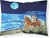 2 x CAROLINE'S TREASURES Pillowcases, 76.2 x 52cm, Made In USA. Buyers Note