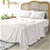 Natural Home Tencel Sheet Set Queen Bed WHITE