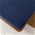 Dreamaker Cotton Jersey Fitted Sheet Washed Navy King Bed