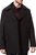 Timberland Men's Navy Leather Trimmed Peacoat