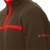 Timberland Men's Brown/Red Half-Zip Wool Jumper