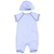Guess Baby Boys Short Sleeve Coverall With Hat